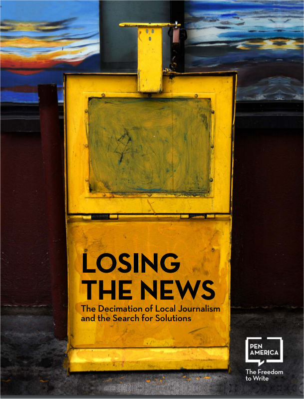 Lessen News “LOSING THE NEWS – The Decimation of Local Journalism…”